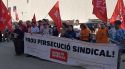 Protesta silenciosa davant un possible cas de persecució sindical a la Fundació MAP de Ripoll