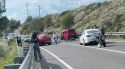 Un ferit greu i dos lleus en un xoc frontal entre dos turismes a l'N-II a Fornells de la Selva