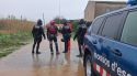 El temporal no permet continuar amb la recerca de l'home desaparegut a Palau-sator