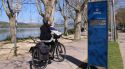 Banyoles instal·la un comptador de bicicletes al davant de l'Estany