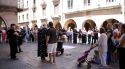 Cent persones es concentren a Girona per condemnar el crim de Figueres