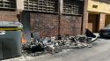 Tres contenidors intel·ligents exploten i cremen al barri de Santa Eugènia de Girona