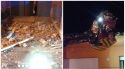 Cau part de la façana d’una casa de Palafrugell i afecta un tub de gas