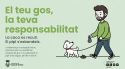 Multes de fins a 300 euros per no netejar els orins i excrements dels gossos a Cassà