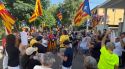 Protesta a la Jonquera pel tracte policial al diputat invident Isaac Padrós