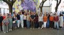 Girona recorda la periodista Pepa Bouis amb un mural a Sant Narcís