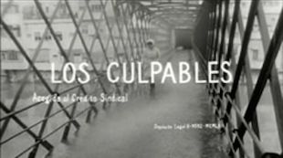 Fotograma dels crèdits d'obertura de "Los culpables"