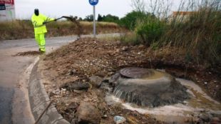 Efectes de la tempesta a Torroella de Fluvià © ACN