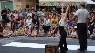 Un dels espectacles que s'han vist aquest cap de setmana © ACN