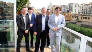 Vistes privilegiades a les cases de l'Onyar des del Vol © ACN