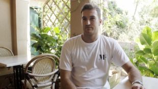 Rafel Martín aquest dilluns al restaurant de la seva família a Cadaqués © ACN