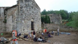 Treballant a les excavacions