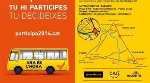 El fullet que 'Correos' s'ha negat a distribuir