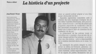 Primera pàgina de l'article de Josep palouzié a Debat Nacionalista