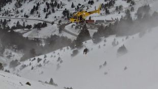 Rescat d'ahi a Ulldeter © Bombers
