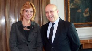 La trobada entre Felip i Wert a Madrid (arxiu)