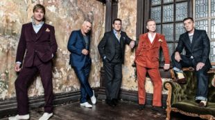 Imatge promocional de la gira 'Soul Boys of the Western World' de Spandau Ballet