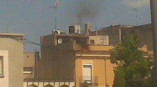 cable, elèctric, incendi, Figueres