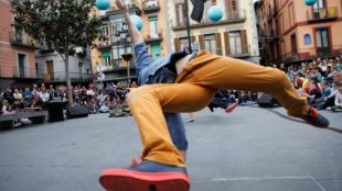 Un dels espectacles de dansa que s'han pogut veure durant el festival d'aquest any © Martí Albesa