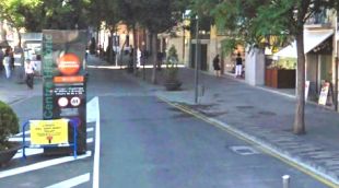 barri vell, càmeres, accés, control, vehicles