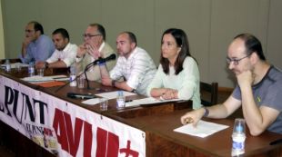 Els candidats durant el debat © ACN