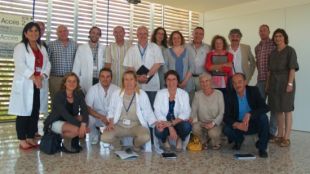 Membres de la junta assistencial de salut mental de l'IAS a l'Hospital Santa Caterina © ACN