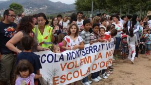 ceip, montserrat vayreda, Roses, manifestació