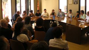 sala, ajuntament, arbúcies, votació, ple