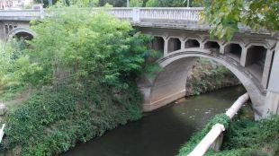 pont, aigua, Girona, mort