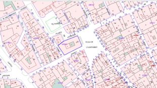 Plànol cadastral del centre de Figueres