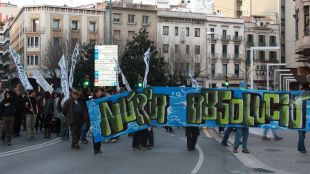 Núria, Pòrtulas, manifestació, Girona