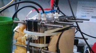 Un dels aparells utilitzats en la investigació