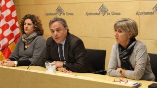 El regidor de Sostenibilitat, Carles Ribas, aquest matí © Aj. de Girona