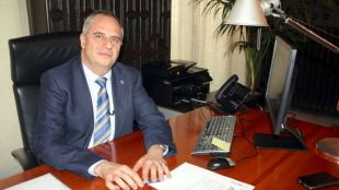 Albert Ballesta, ocupant ja l'alcaldia de Girona, aquest matí © ACN
