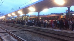 retards, andana, Girona, estació