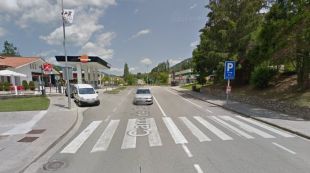 Punt on es va produïr l'atropellament mortal