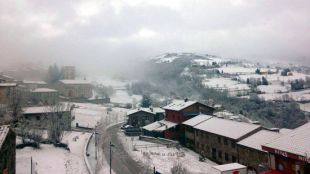 La nevada que ha deixat 5 centímetres de neu a Molló © ACN