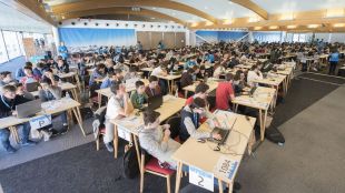 Els participants a la HP CodeWars © Vicens Giménez