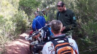 Els Agents Rurals han enxampat diversos motoristes circulant per camins prohibits