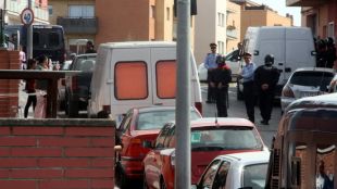 Desplegament policial al barri de Sant Joan de Figueres © ACN