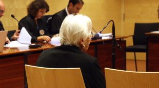 Margarida Tubau durant la conformitat del delicte © ACN