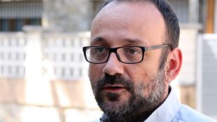 Benet Salellas, aquest matí a Salt © ACN