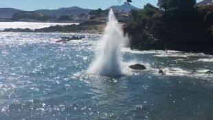Moment en que han explosionat els projectils © GC