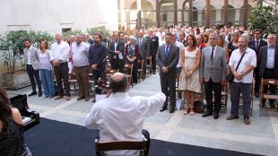L'acte institucional de la Diada a Girona ha acabat amb el Cant dels Segadors © ACN