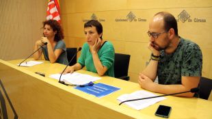 Montse Vinyets, Laia Pèlach i Ferran Burch © ACN