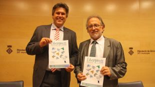 Pere Vila amb Carles McCragh, aquest matí © ACN