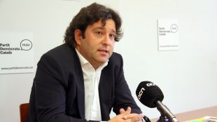 Marc Gafarot candidat del PDC a Girona © ACN