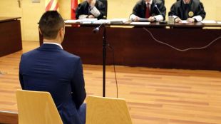 L'acusat de tenir la parella retinguda a Salt, davant el tribunal © ACN