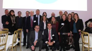 Els representants dels càmpings de Girona reunits a la Fira Vakantiebeurs © ACN