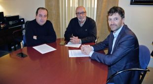 Josep Maria Rufí, Lluís Sais i Víctor Puga, aquest matí